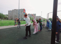 В Соседском центре «Вместе» проходят спортивные занятия для жителей в рамках проекта «Велосипед — здоровье без бед!»