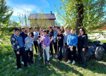 В преддверии празднования годовщины Великой Победы в посёлке Новое Доскино прошел экологический субботник