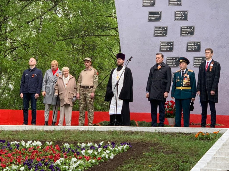 Михаил Иванов принял участие в мероприятии, посвященном Дню Победы