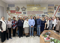 Ветераны Московского района посетили Музей Боевой Славы