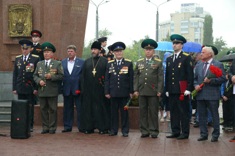 Владимир Тарасов принял участие в праздничных мероприятиях в честь 105-летия пограничной службы России