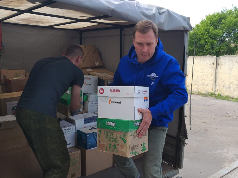 Станислав Прокопович принял участие в акции «Время добрых дел» по сбору гуманитарной помощи