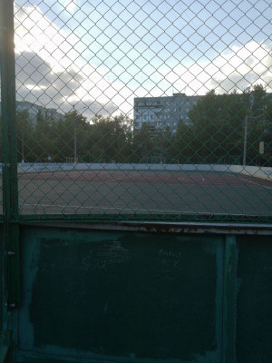Устройство универсальной спортивной площадки, расположенной на территории МБОУ «Школа №41»