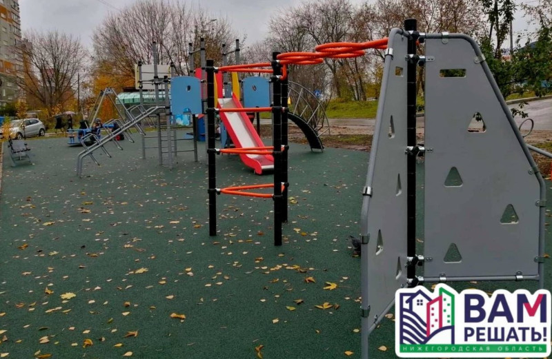 Ремонт детской игровой площадки у д.23 по Казанскому шоссе