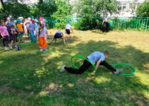 На территории ТОС №4 прошел дворовый праздник для детей