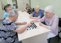 В ТОС № 3 проходят встречи по шашкам