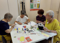 В ТОС №1 продолжаются творческие занятия в клубе «Рукодельницы»