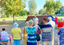 Праздничное мероприятие ко Дню города прошло на территории ТОС №3