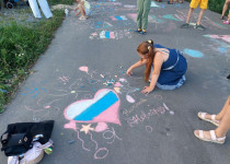 В посёлке Новое Доскино прошёл веселый праздник для детей ко Дню города