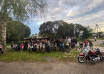 В посёлке Новое Доскино состоялась встреча с представителями мотоклубов