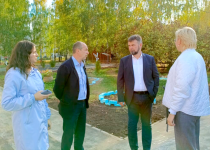 Сергей Пляскин принял участие в мониторинге хода благоустройства в Сормовском районе