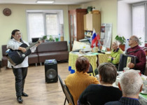 Международный день пожилого человека отметили в ТОС поселка Светлолярский и 7-го микрорайона