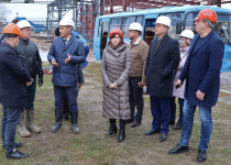 Депутаты городской Думы Нижнего Новгорода ознакомились с ходом реконструкции Нижегородской станции аэрации