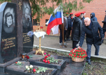 Владимир Тарасов принял участие в митинге, посвященном дню памяти  Героя Советского Союза Дмитрия Аристархова