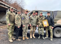 Группа «Нижегородского ополчения-2022» во главе с Олегом Лавричевым доставила очередную партию гуманитарного груза на Донбасс