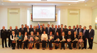 Церемония вручения наград нижегородцам, удостоенным почетных званий заслуженных работников разных сфер профессиональной деятельности