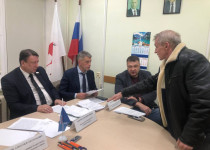 Олег Лавричев провел очередной прием граждан совместно  с Юрием Балашовым и Александром Ивановым