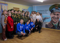 Арт-объект в честь Героя Советского Союза Бориса Рябцева открыт по инициативе Марии Самоделкиной