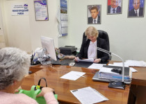 Елена Аржанова провела очередной прием граждан