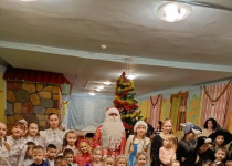 Новогодние посиделки в ТОС поселка Светлоярский и 7-го микрорайона. Ёлка в ТОС имени Валерия Чкалова