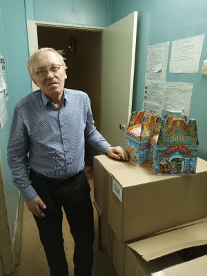 Владимир Аношкин поздравил членов Автозаводского общества слепых с наступающим Новым годом