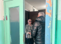 Михаил Рыхтик поздравил ветеранов и тружеников тыла Всероссийского общества слепых Ленинского района с новогодними праздниками