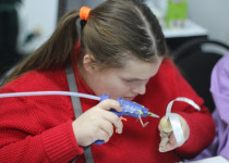 Мастер-класс по изготовлению интерьерных украшений в ТОС квартала Энгельса и бульвара Юбилейный