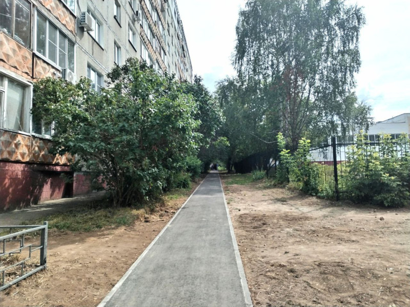 Ремонт тротуара за д.2/1 по ул.Верхне-Печерская