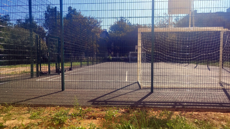 Устройство спортивной площадки и благоустройство территории МБОУ Школа №123