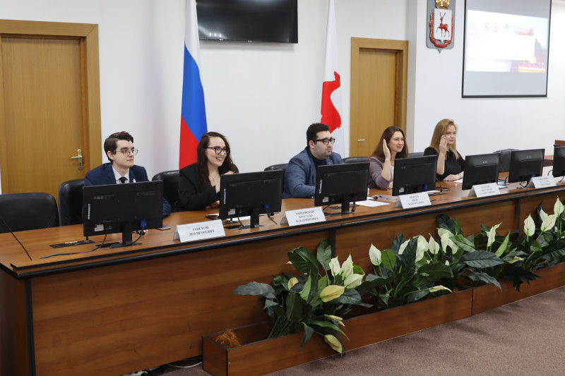 Молодежная палата провела совместное заседание с членами Лиги клубов «Большой перемены» Нижегородской области