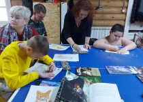 Встреча с членом Союза писателей России ТОС № 16 поселка Мостоотряд