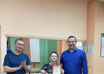 На территории ТОС № 7 состоялся турнир по настольному теннису