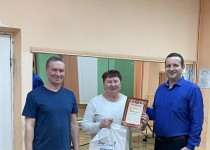 На территории ТОС № 7 состоялся турнир по настольному теннису