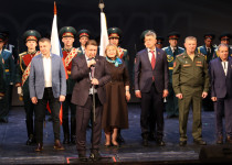 Олег Лавричев принял участие в военно-патриотической акции «Служу России»