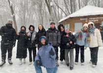 Для молодежи поселка Гнилицы прошло мероприятие на катке «Катушка»