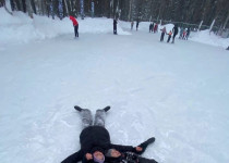 Для молодежи поселка Гнилицы прошло мероприятие на катке «Катушка»