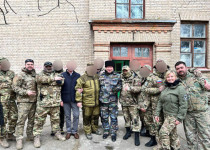 Участники народного движения «Нижегородское ополчение-2022» во главе  с Олегом Лавричевым поздравили военнослужащих СВО с Днем защитника Отечества