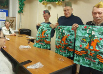 ТОС № 16 поселка Мостоотряд провел мероприятия для жителей, приуроченные ко Дню защитника Отечества