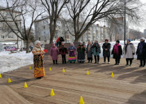 Для жителей ТОС № 3 прошло праздничное мероприятие «Масленица к нам пришла»