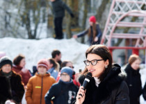 Мария Самоделкина организовала масленичные гуляния для жителей Канавинского района
