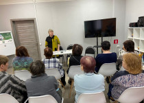 Отчетная конференция в ТОС квартала Энгельса и бульвара Юбилейный