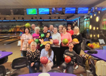 Встреча по боулингу состоялась между командами ТОС № 10 «Мончегорский» и ТОС № 16 поселка Мостоотряд