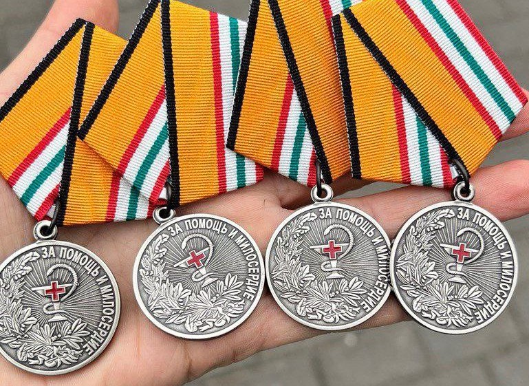 Олег Лавричев награжден медалью «За помощь и милосердие»