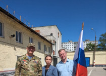 Оксана Смолина приняла участие в акции День призывника