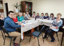 Встреча жителей ТОС поселка Светлоярский и 7-го микрорайона с Табаковым И.В.