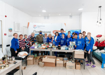 Мария Самоделкина вместе с жителями Канавинского района передала гуманитарную помощь военнослужащим СВО