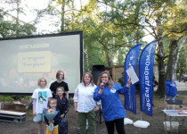 Жители ТОС квартала Энгельса и бульвара Юбилейный на проекте «Всем двором»