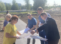 Карим Ибрагимов контролирует благоустройство объектов в рамках федерального проекта