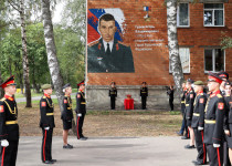 Депутаты городской Думы приняли участие  в открытии мурала Герою России