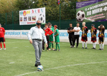 Евгений Чинцов принял участие в открытии  XV Всероссийских соревнований по мини-футболу среди инвалидов по зрению